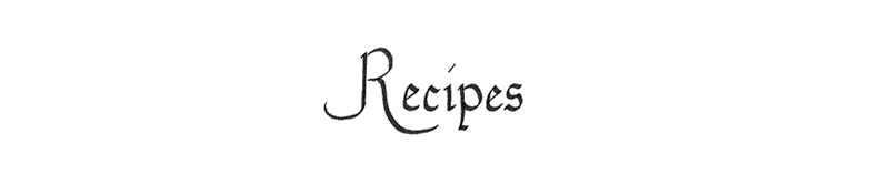 Recipes: Mise en Place